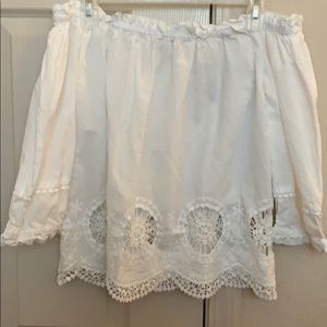 Off the shoulder top